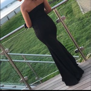 Black Mermaid Formal dress